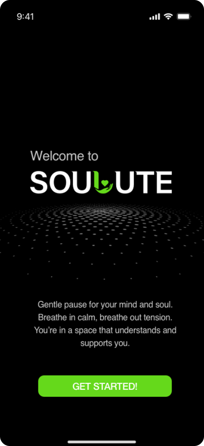 SOULUTE app preview
